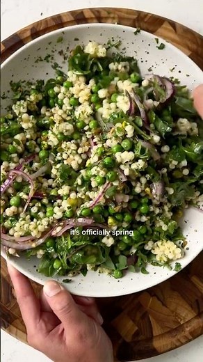 spring couscous salad