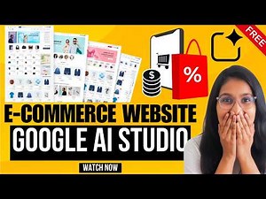 AI Website Builder: Create a Full Store, Cart, Checkout & Payments | Google AI Studio