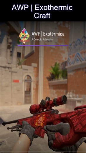 AWP | Exothermic CRAFT cs2 new harlequin collection #counterstrike