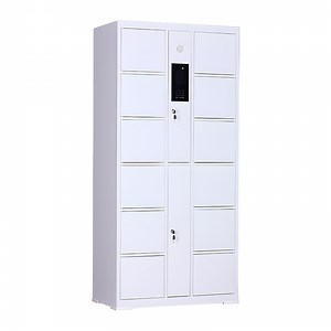 [Hot Item] Smart Metal Storage Cabinet Lockers for Modern Supermarkets and Retail Centers