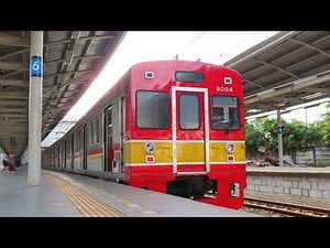 NAIK KERETA KRL PALING LANGKA !! TRIP PERDANA KRL TOKYU 8000 Series TERAKHIR Yang Masih Beroperasi
