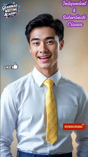 Independent vs Subordinate Clauses Made Easy! #esllearners #motivation #ieltsguru