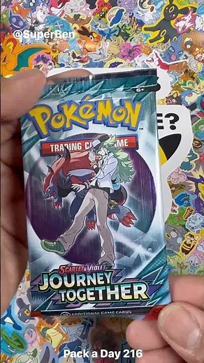 Pack a Day 216 - Scarlet and Violet: Journey Together #Pokemon #PokemonTCG #PackADayChallenge