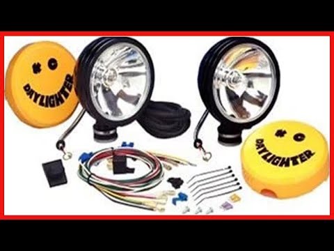 KC HiLiTES 238 Daylighter Black 100w Spot Beam Light System