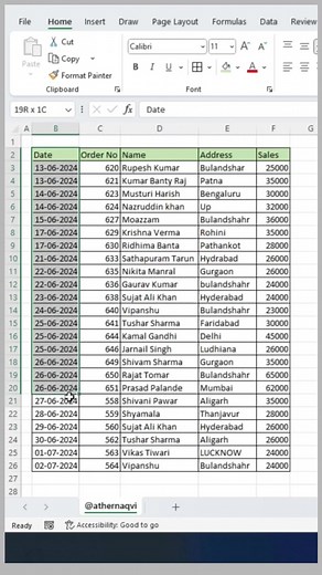 Move Columns Instantly in Excel with Drag and Drop