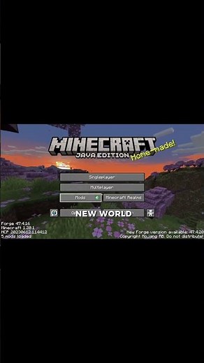 Minecraft But Every Block is Random! Day 1 Part 1