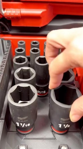 PACKOUT Drawer socket storage🔥😍#milwaukeetools #milwaukeepackout #tools4life #toolstorage