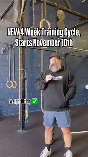 🚨 New 4-Week Training Cycle Starts Monday, Nov 10! 🚨 Coach Dave breaks down what’s coming your way 👇 💪 Weightlifting Focus: We’re finishing the final 4 weeks of the Hatch Squat cycle (front squat push press) while dialing in snatch and clean & jerk skill work. We’ll cap it off with a 1RM testing week in December — setting us up for a new, strength-focused cycle heading into the new year. 🤸 Gymnastics Focus: Expect core-specific strength finishers 2–3x per week to build stability, control, a