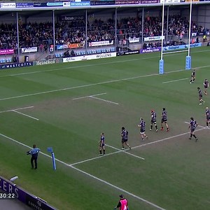 2.8K views | Max Clark bursts through a tackle to extend the Falcons' lead  #GallagherPrem | #EXEvNEW | TNT Sports Rugby | Facebook