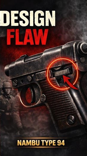 Nambu Type-94 Pistol #shorts #militaryhistory