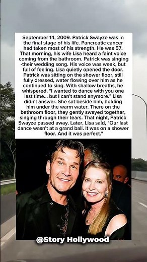 When Love Danced One Last Time: The Final Moments of Patrick Swayze. #shorts #story #hollywood