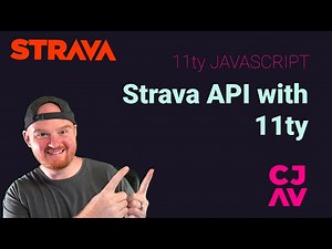 Strava API from JavaScript with 11ty