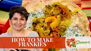 21K views · 76 reactions | Have you ever tried a frankie before? See how to make them here: https://twosleevers.com/indian-frankie-recipe/ They're a totally indulgent version of Indian street food. Plus you can make them in so many varieties! | Twosleevers Recipes | Facebook