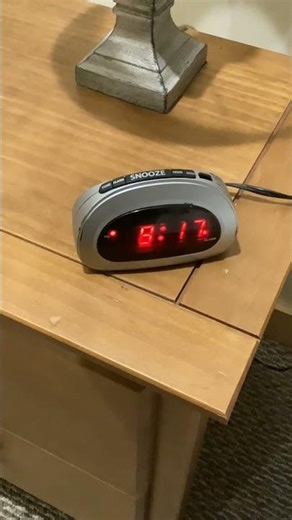 Sharp SPC089 clock alarm demo