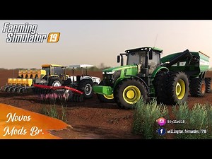 NOVOS MODS BR PARA PC, PS4 E XBOX ONE ! SÓ MOD TOP | Farming Simulator 19 - Logitech g29