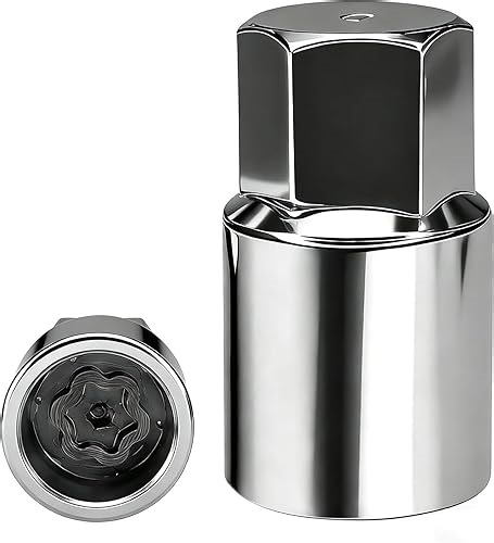 KoiLuvGo D-Wheel Locking Lug Nut Removal Tool Key, Professional Anti-Theft Lock Nut Remover Socket, Lost Wheel Lock