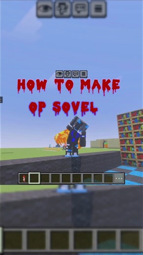 Minecraft enchanted item: Overpowered Shovel ✨ #Minecraft #Shovel #Power