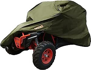 X AUTOHAUX UTV Cover for Polaris RZR XP 4 General 4 for Can Am Defender Commander Max 210D Oxford All-Weather Protection Quad Cover fit Most 4-6 Seaters Large 157.48"x64.96"x76.77"