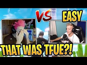 Tfue vs Ninja in a 1v1! Both POV - Fortnite Best and Funny Moments