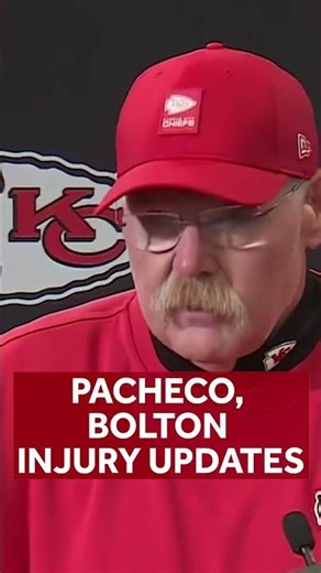 Andy Reid provides update on Isiah Pacheco, Nick Bolton's injuries