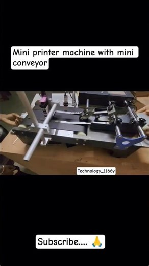 Thermal Inkjet Printer with Mini Conveyor | Super Fast Pouch Printing Demo 2025#shorts#inkjetprinter