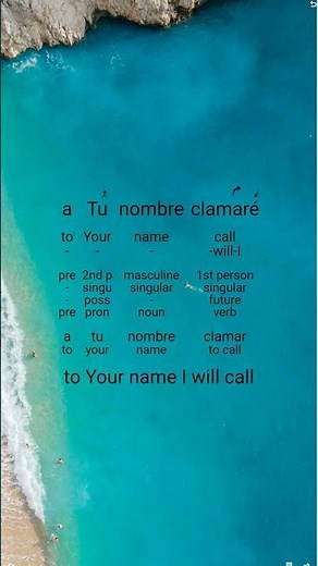 Learn Spanish with Worship: Océanos (Oceans) by Evan Craft | Word-by-Word Translation 🌊🙏