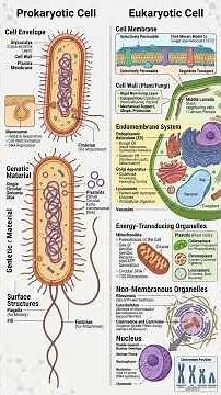 🧬 Prokaryotic vs Eukaryotic Cells: The Ultimate Guide to Cell Types! #ncert #neet #biology #biology
