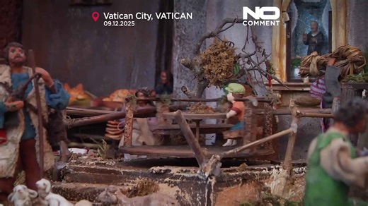 International exhibition "100 presepi in Vaticano" showcases global nativity creations