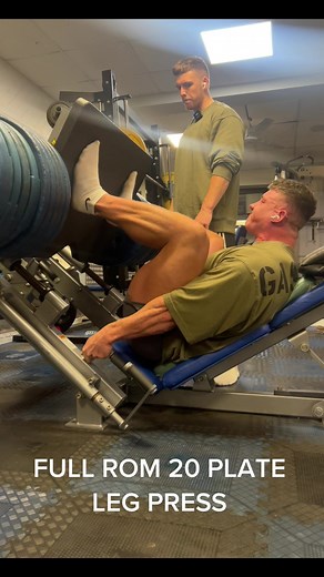 Fit Bloke Full ROM Leg Press with 20 Plates