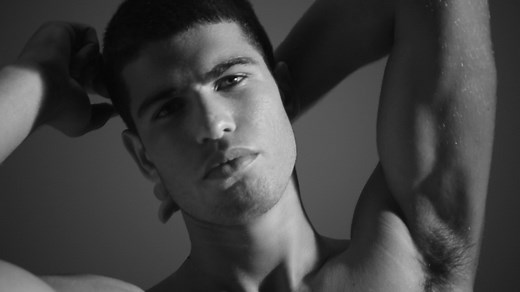 Carlos Alcaraz makes his Calvin Klein debut as a part of the brand's "Calvins or nothing" global campaign.