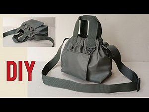 VERY EASY DUMPLING BAG SEWING TUTORIAL / PAANO MANAHI NG BAG