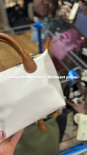 14K views · 60 reactions | Obsessed with this mini tote This little crossbody from Walmart is giving major Longchamp vibes for just $12.98! The perfect grab-and-go bag for everyday style — which shade are you snagging? #walmartcreator #walmartfinds #walmartfashion #luxeforless #minitote #minibags #fallaccessories #classicstyle #crossbodybag | Walmart Finds | Facebook