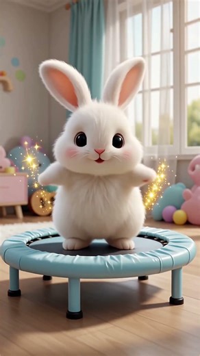 🐰 Dudi Dudi Dam Dam! Baby Bunny Dance Party 🎶 | Kids Animation #shorts #dudidudidamdam