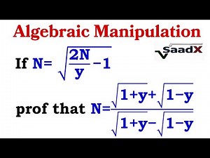 SSC | Algebraic Formula Manipulation Made Easy | Solve for N | SAT • IGCSE • GCSE