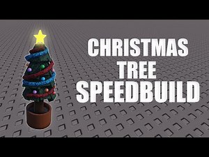 ROBLOX Studio | Christmas Tree | Speedbuild