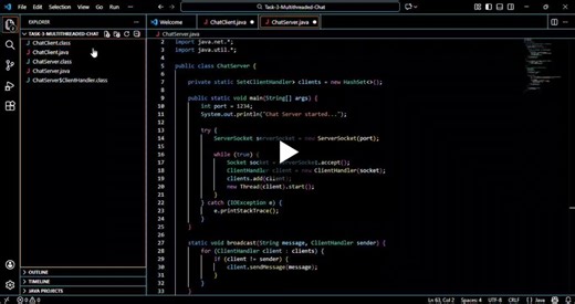 #codtech #internship #java #multithreading #socketprogramming #computernetworks #chatapplication #learningbydoing #engineeringstudent | Divyadharshni K