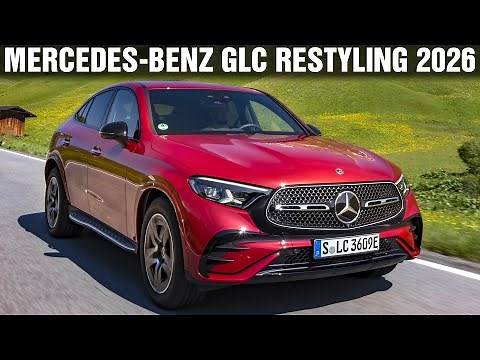 2026-2027 New Mercedes-Benz GLC Coupe RESTYLING - First Look!