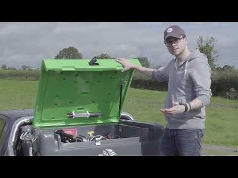 Kingspan TruckMaster Portable Diesel Fuel Storage Tank and Pump Set High Flow 15 GPM Pump 53-Gallon