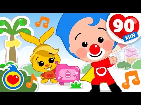 ¡Vacaciones! 🍦🎶 Canciones Infantiles Divertidas Para Bailar Y Cantar (90 Min) | Plim Plim