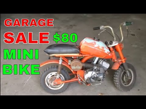 Can We Save This Busted Up Vintage Mini Bike?