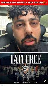 Badshah Finally Apologizes for Song Controversy 😱?#ytshortsindia #badshah #tateeree