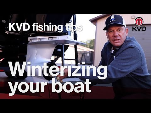 How to winterize your pontoon or fishing boat - with KVD