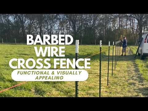 DIY Barbed Wire Fence: How to Make it Straight and Visually Appealing for Your Property