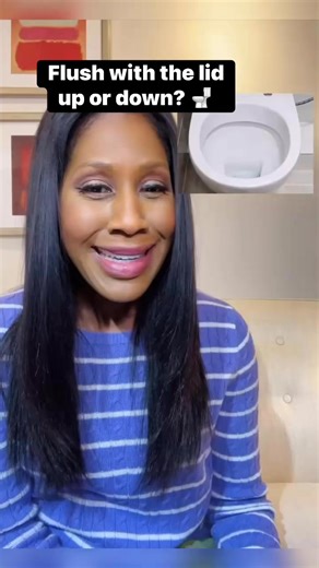 Flush with the lid up or down? 🚽 | Dr. Jen Caudle