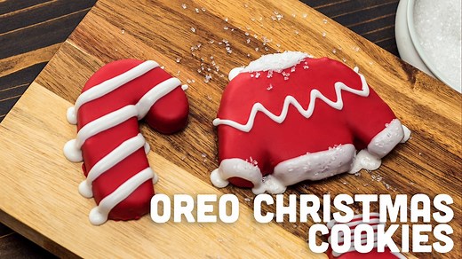 26K views · 146 shares | Dress up your Oreos this holiday season with our Oreo Christmas Cookie recipe! Recipe: cookingpanda.com/oreo-christmas-cookies | Cooking Panda | Facebook