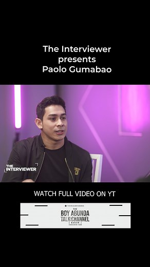 The Interviewer Presents Paolo Gumabao Full interview: https://youtu.be/iau8qdh-9_w | Boy Abunda