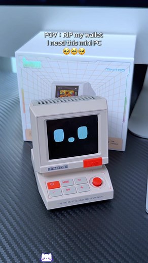 Retro Bluetooth Speaker Inspired by Childhood Computers