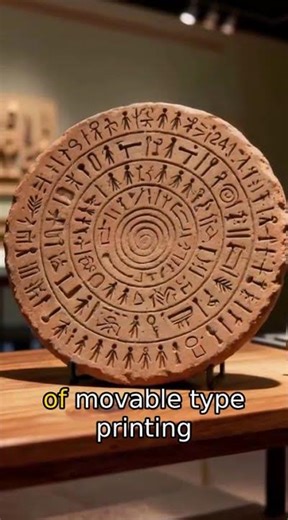 The Phaistos Disc: 4,000-Year-Old Mystery Writing That No One Can Read #historyfacts #ancient