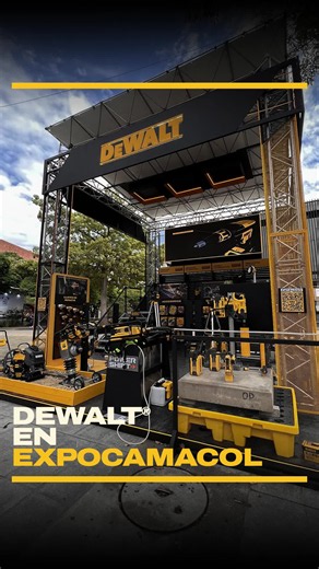 Así arrancó Expocamacol 2026. Un primer día de encuentros, novedades y soluciones DEWALT® pensadas para quienes llevan el desempeño al siguiente nivel todos los días. Esto recién comienza. Sigue acompañándonos para descubrir todo. #DEWALTenExpocamacol #DEWALT #TuAliadoIndustrial #Expocamacol2026 #HerramientasIndustriales