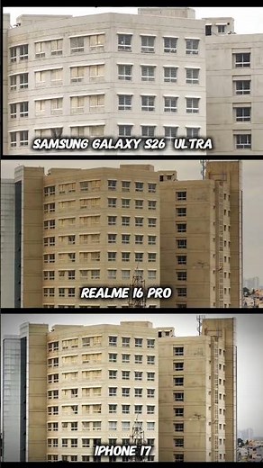 The Best Camera Phone Samsung Galaxy S26 Ultra vs Realme 16 Pro Vs Iphone 17 Photography Test battle